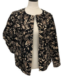 Appleseed’s Button Front Jacket with Pockets